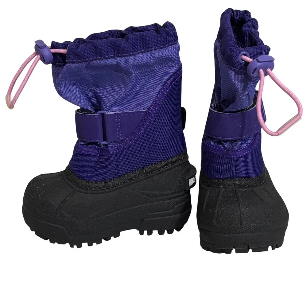Columbia - Kid's Size 6 Rope‎ Tow  Kruser Purple Waterproof Snow Boots